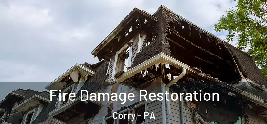 Fire Damage Restoration Corry - PA