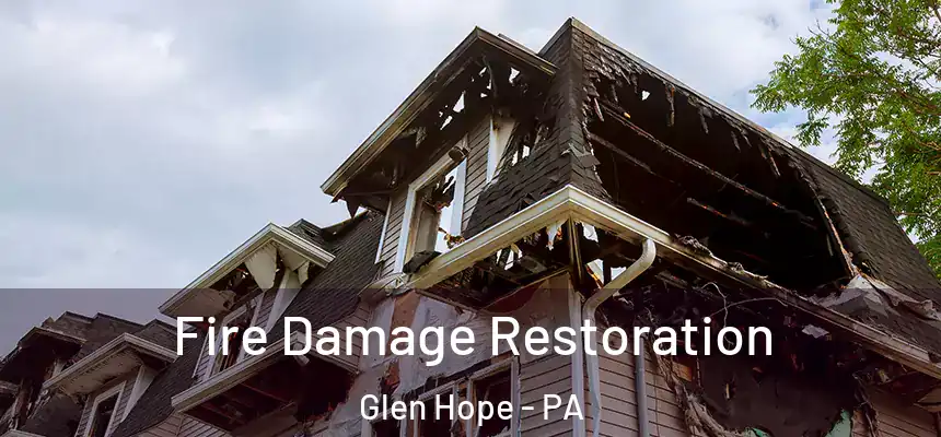 Fire Damage Restoration Glen Hope - PA