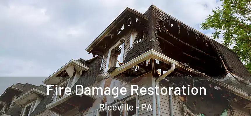 Fire Damage Restoration Riceville - PA