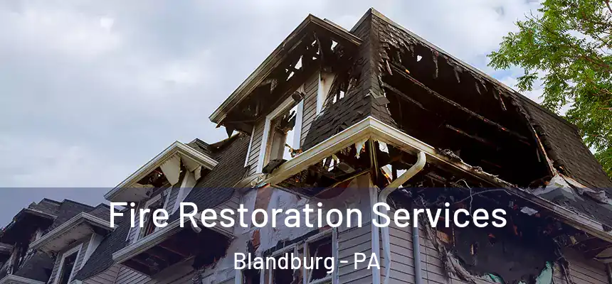  Fire Restoration Services Blandburg - PA