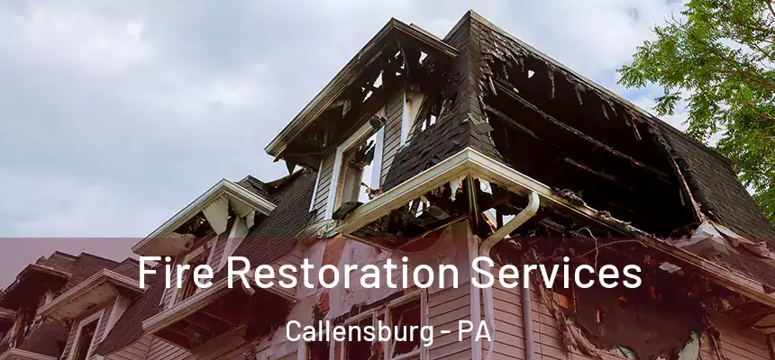 Fire Restoration Services Callensburg - PA
