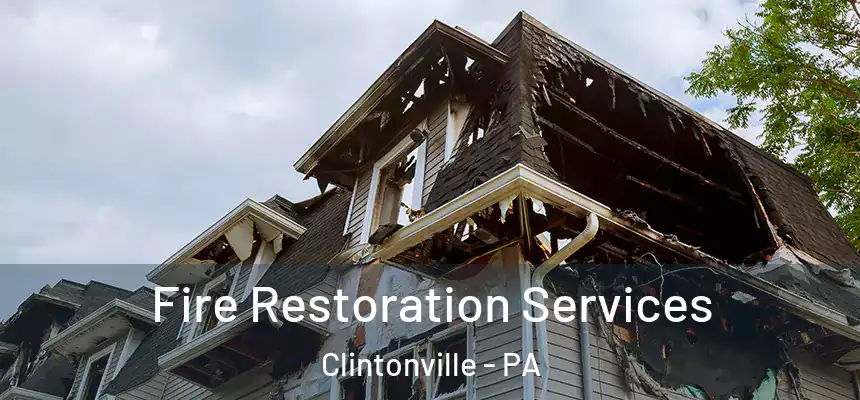 Fire Restoration Services Clintonville - PA