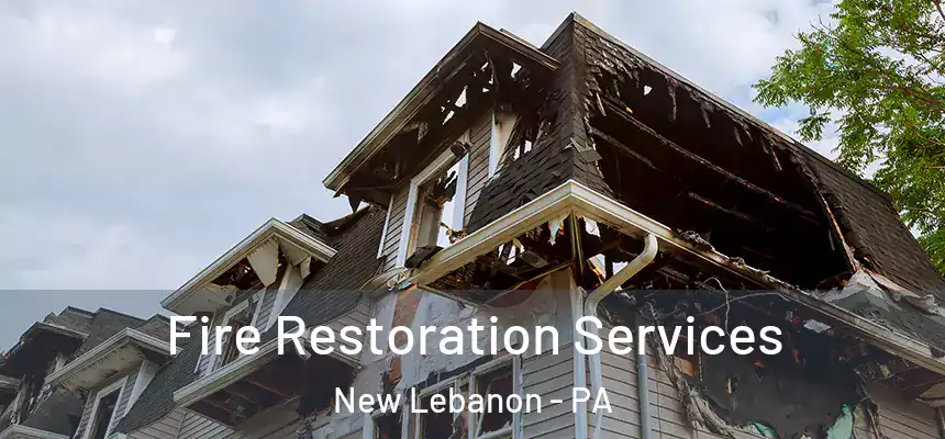  Fire Restoration Services New Lebanon - PA