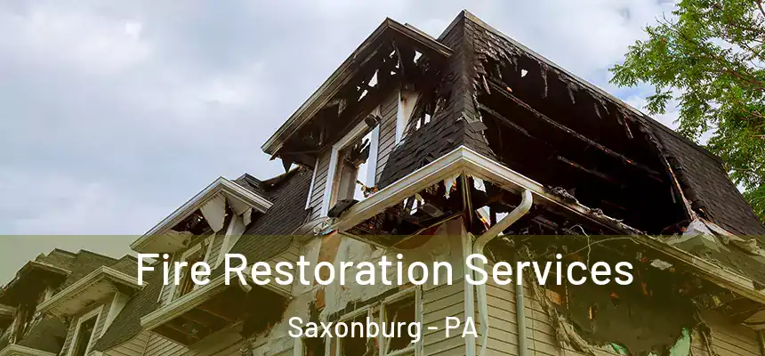  Fire Restoration Services Saxonburg - PA