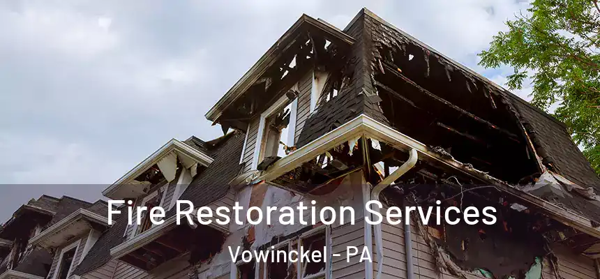 Fire Restoration Services Vowinckel - PA