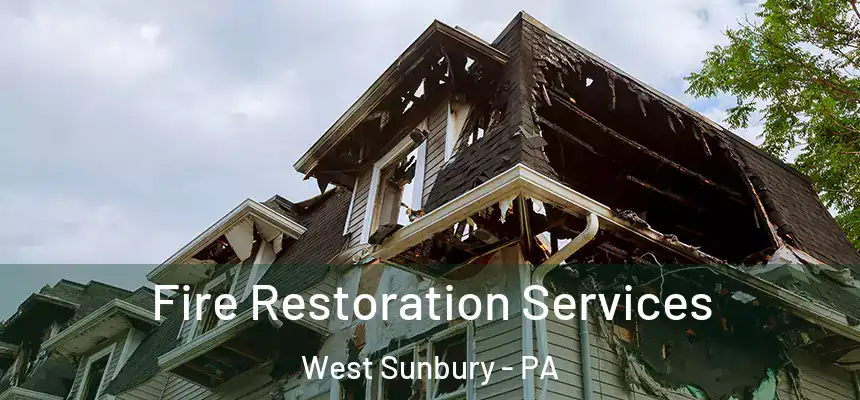 Fire Restoration Services West Sunbury - PA