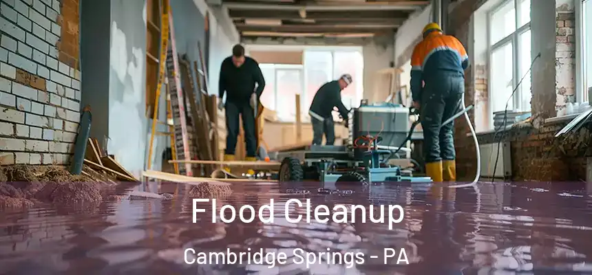  Flood Cleanup Cambridge Springs - PA