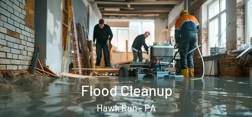 Flood Cleanup Hawk Run - PA