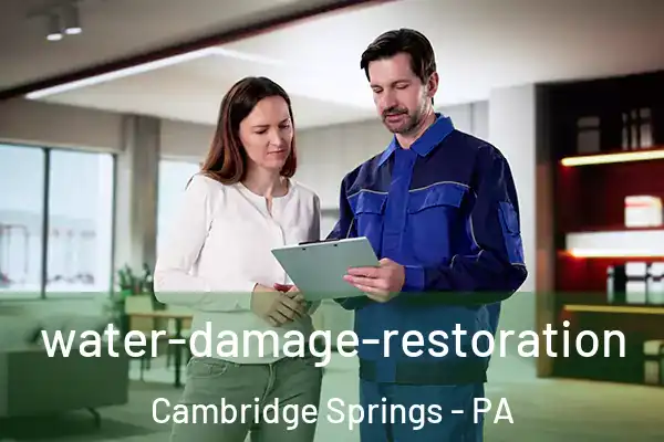 water-damage-restoration Cambridge Springs - PA