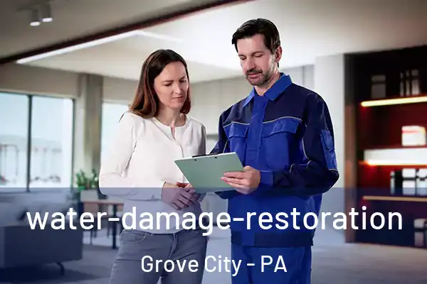 water-damage-restoration Grove City - PA