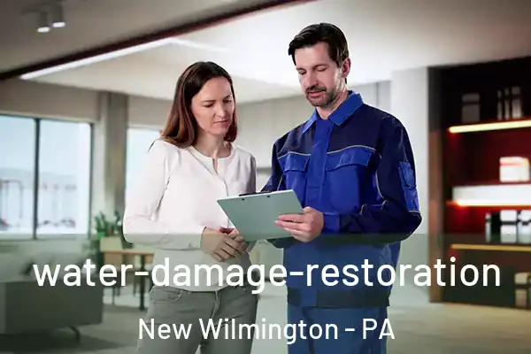 water-damage-restoration New Wilmington - PA