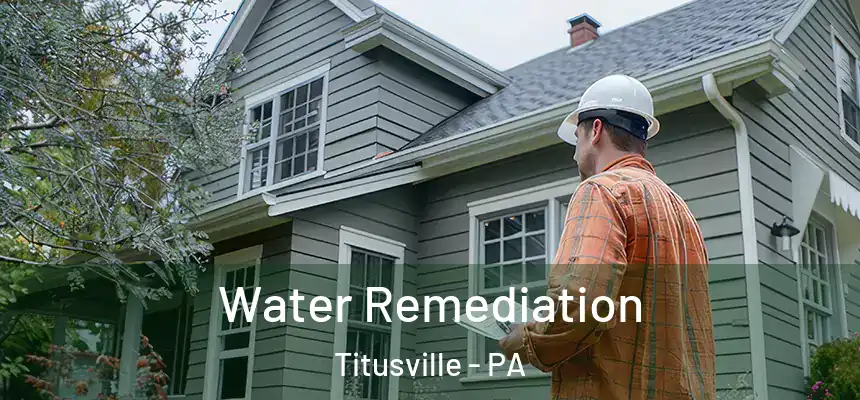Water Remediation Titusville - PA
