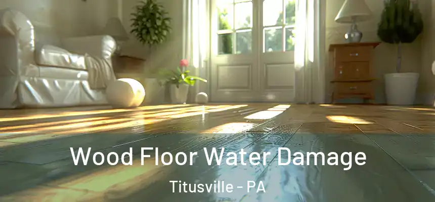 Wood Floor Water Damage Titusville - PA